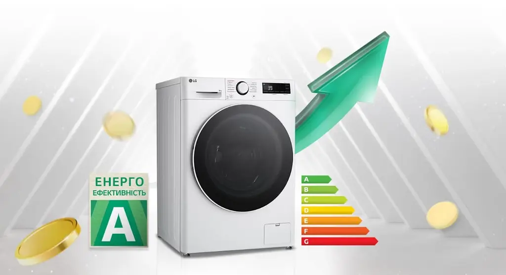 Пральна машина LG F2Y5PS0W (8кг/1200об.) - фото 3