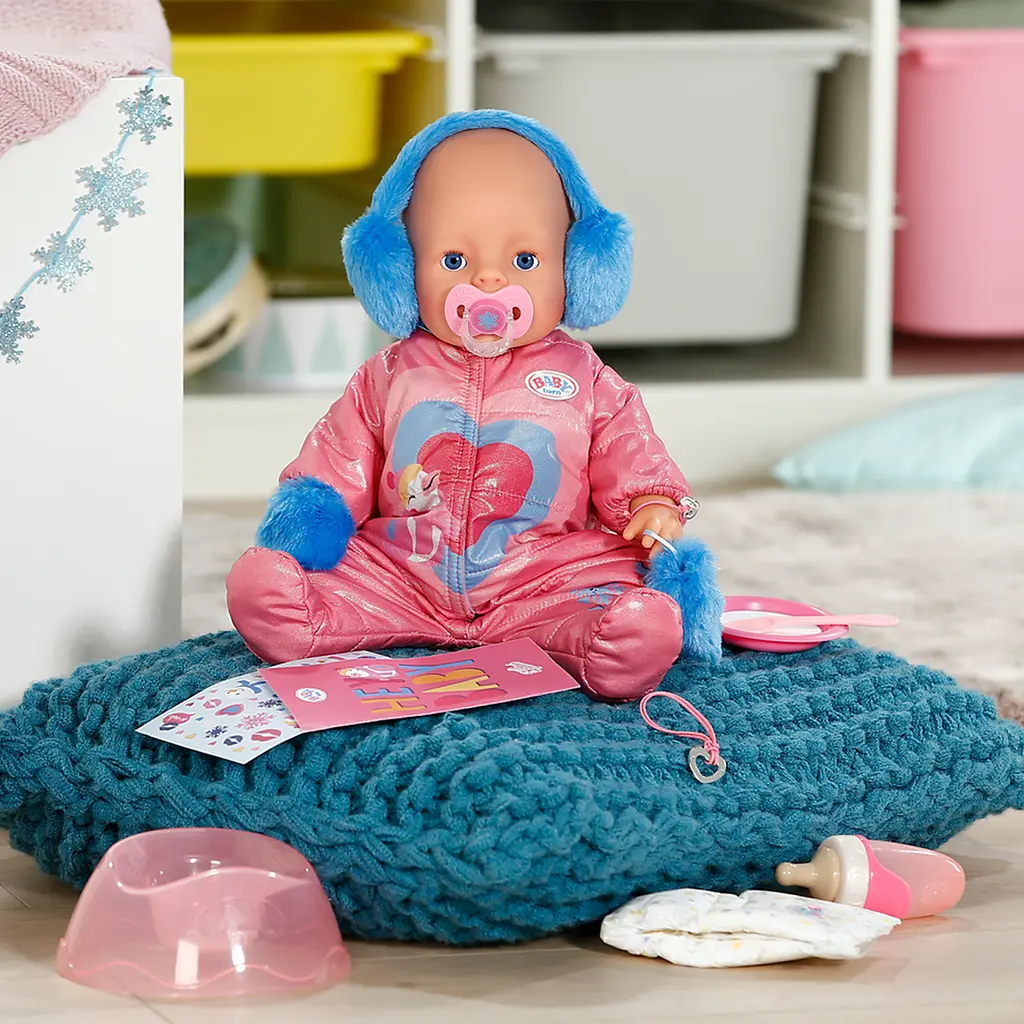 Кукла Baby Born Зимняя красавица Эмма с аксессуарами 43 см (838907) - фото 9