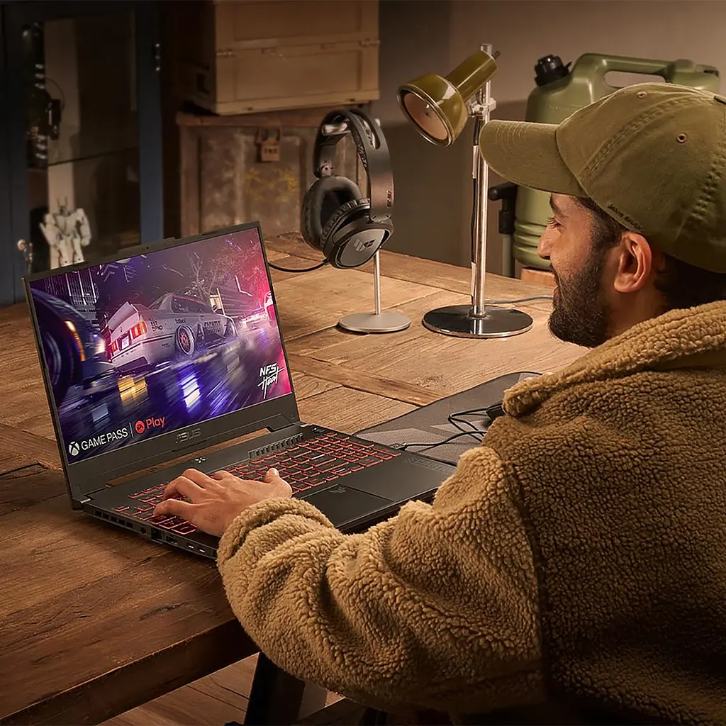 Ноутбук Ігровий ASUS TUF A16 FA607NU-R5085W 5, 16GB, 512GB SSD, GeForc RTX 4050, 16" FHD + 144Hz - фото 5