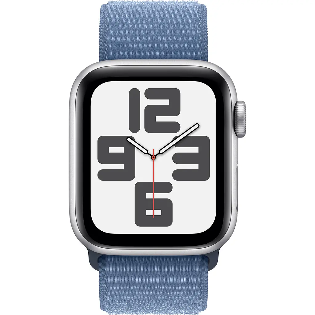 Смарт-годинник Apple Watch SE 2 GPS 40mm Silver Aluminium Case with Winter Blue Sport Loop [MRE33] [95080] - фото 2