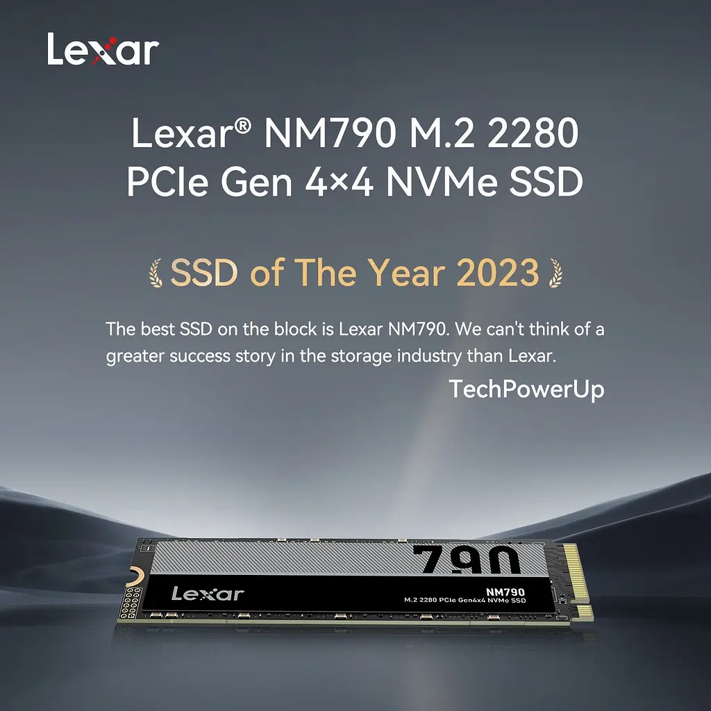 SSD накопичувач Lexar NM790 2TB M.2 NVMe (LNM790X002T-RNNNG) [146005] - фото 5
