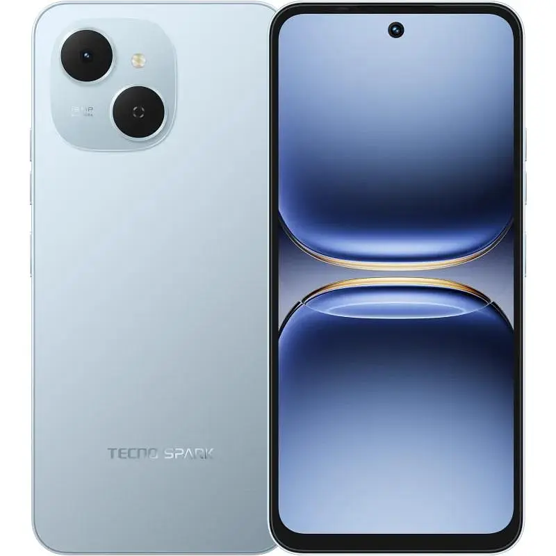 Смартфон Spark 40C (KM4k) 6.67" 4/128ГБ, 2SIM, 6000мА•год, Ripple Blue TECNO teh0019264 - фото 2