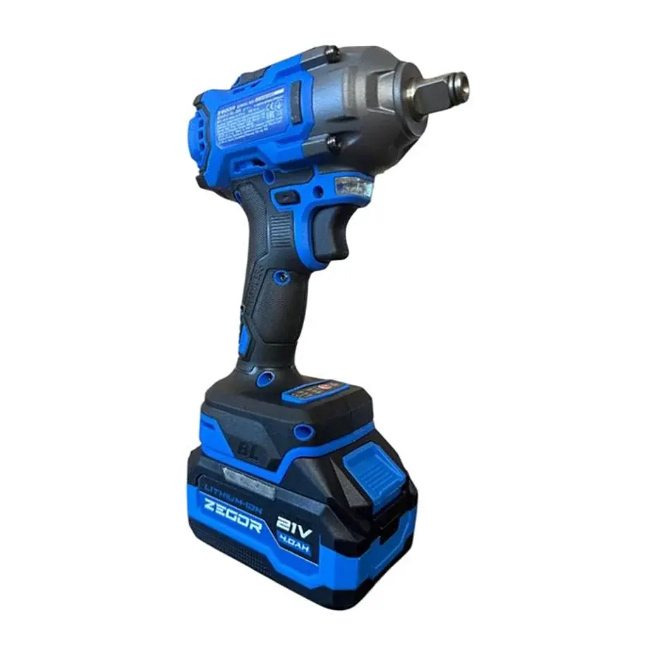 Гайковерт ударний акумуляторний Zegor SDAX-21BL-500 21V Advanced 2 батареї безщітковий двигун/реверс/з підсвічуванням - фото 2