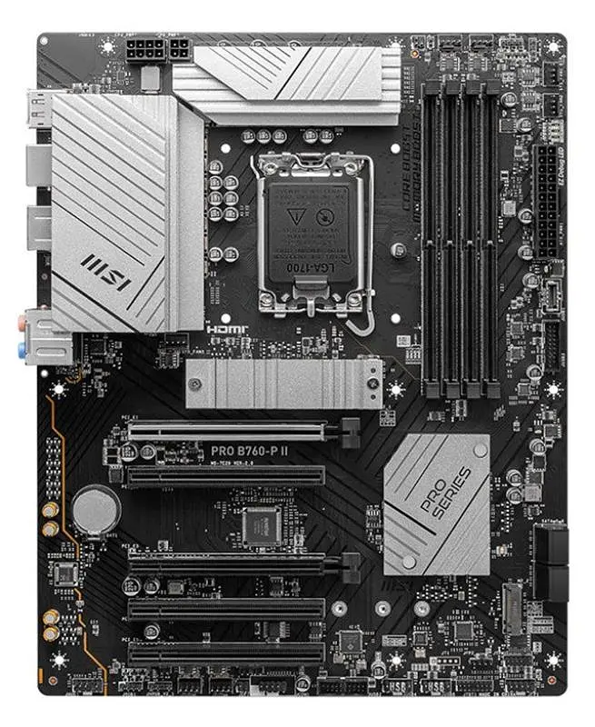 Материнская плата MSI Pro B760-P II Socket 1700 - фото 2