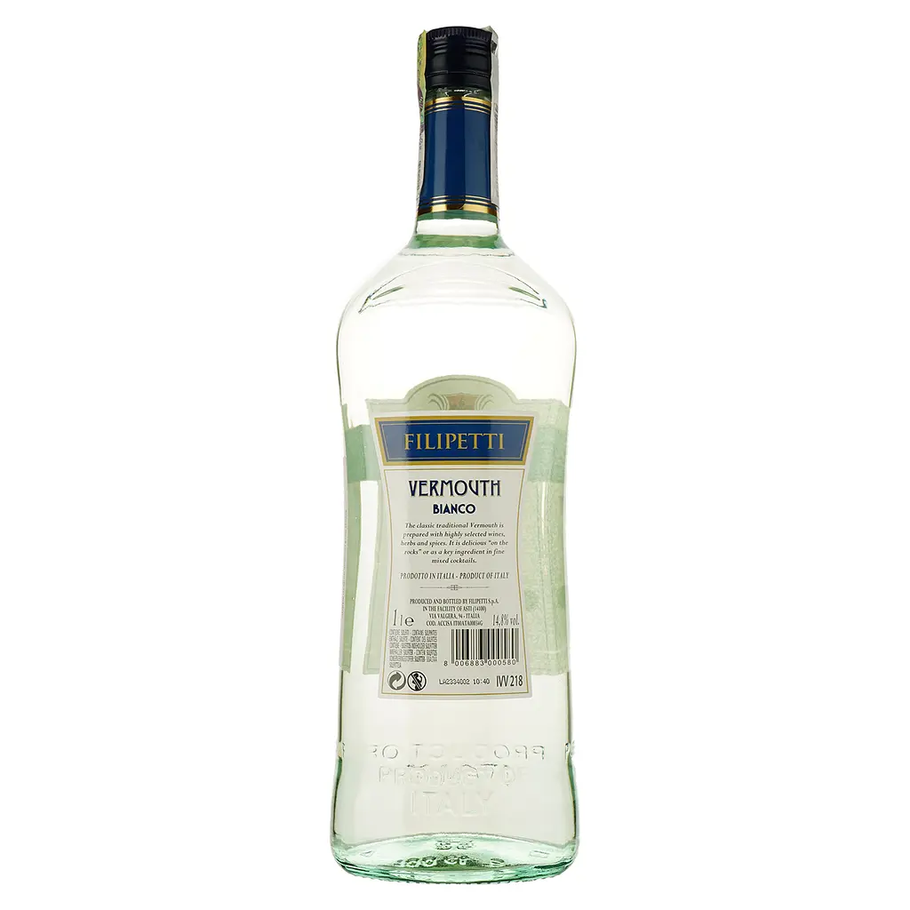 Вермут Valsa Nuovo Perlino Filipetti Vermouth Bianco 14.8% 1 л  - фото 2
