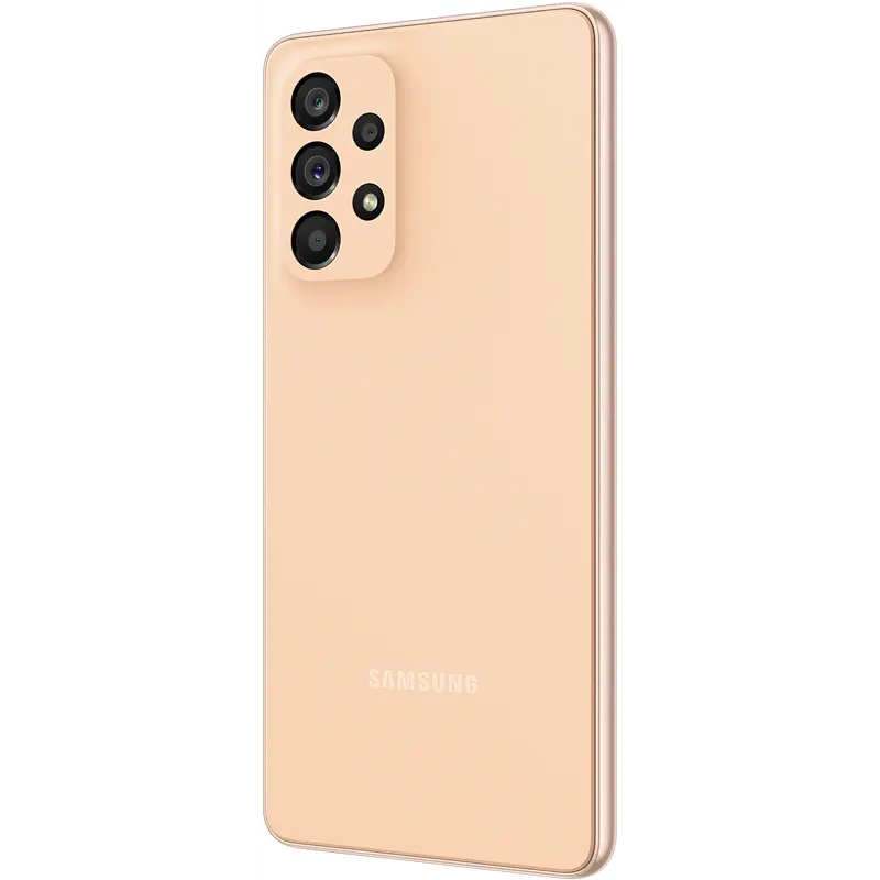 Смартфон Samsung Galaxy A53 5G 6/128Gb Peach [SM-A536BZON] [67386] - фото 5