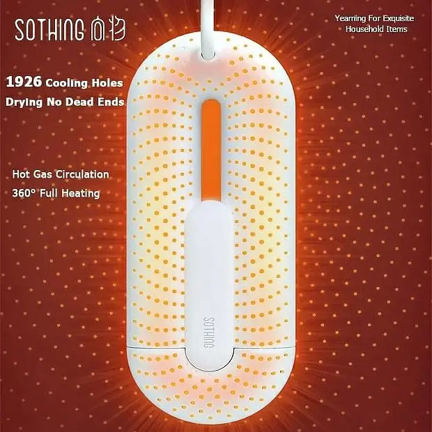 Сушарка для взуття Sothing Stretchable Shoe Dryer DSHJ-S-2111 With Timer White [79350] - фото 6