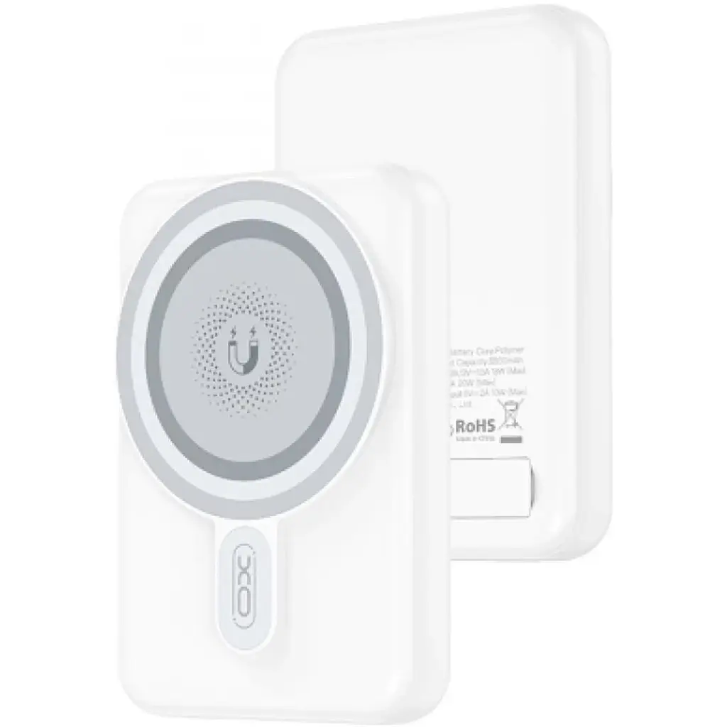 Зовнішній акумулятор XO PR264 10000mAh 20W White [172647] - фото 3