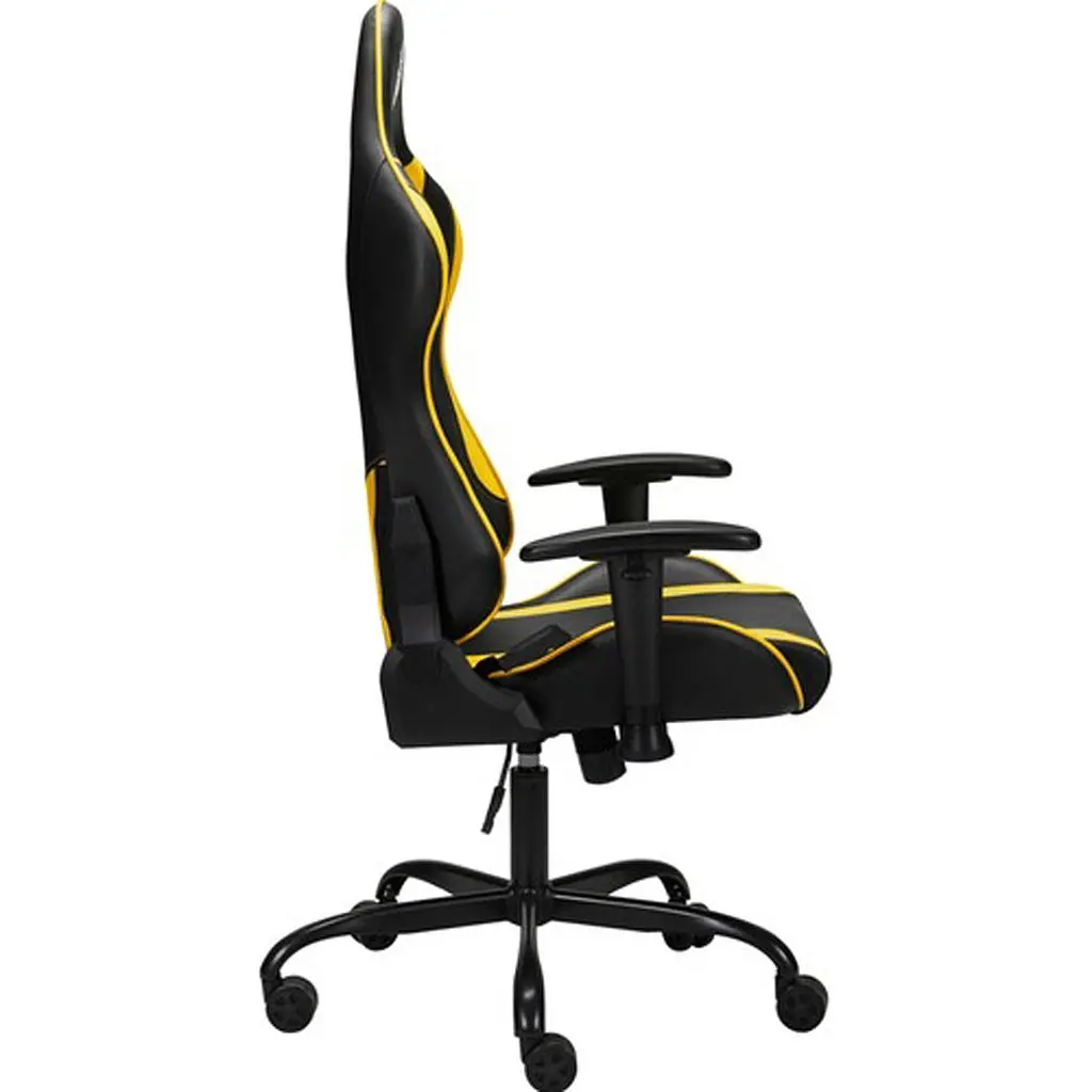 Геймерське крісло 1stPlayer S01 Black/Yellow [129003] - фото 4