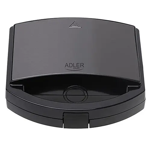 Контактний електричний гриль Adler AD 3068, 1000 Вт, антипригарне покриття, компактний, вертикальне зберігання - фото 2