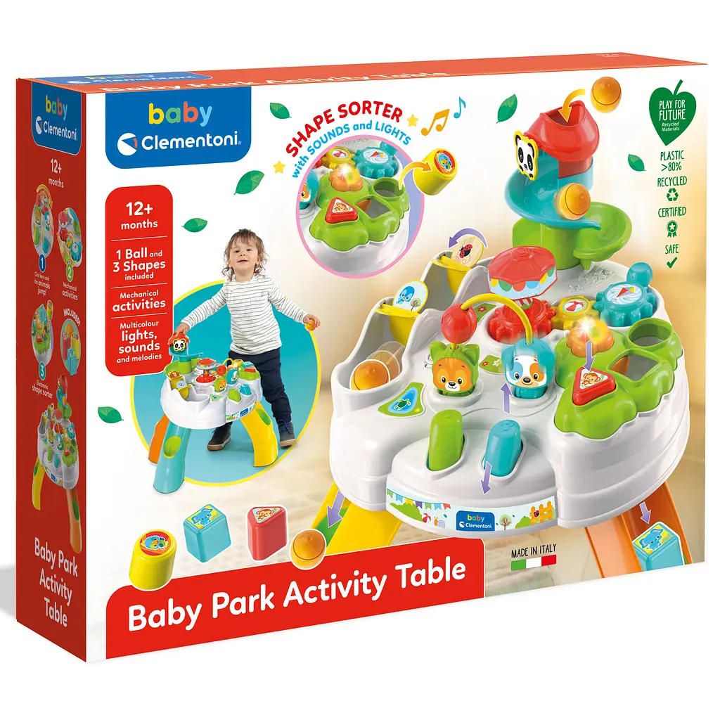 Ігровий центр розвитку Baby Clementoni Baby Park Activity Table (17300) - фото 5