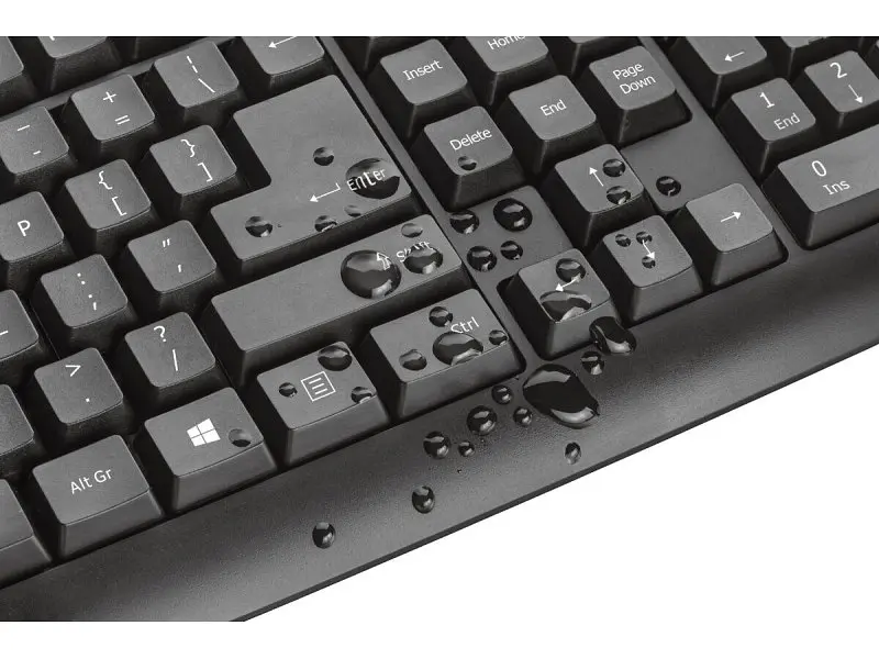Клавіатура Trust Classicline Keyboard RU USB (20626) - фото 6