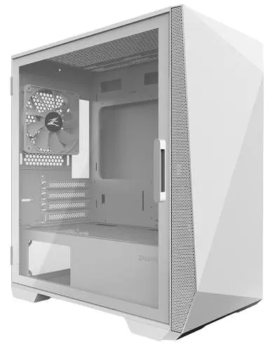 Корпус Zalman Z1 Iceberg, White, Mid Tower, без БП, для Micro ATX/Mini ITX, 2xUSB 3.0/1xUSB 2.0, макс. CPU - 160 мм/VGA - 330 мм, 3x120 мм, боковая панель из закаленного стекла - фото 2