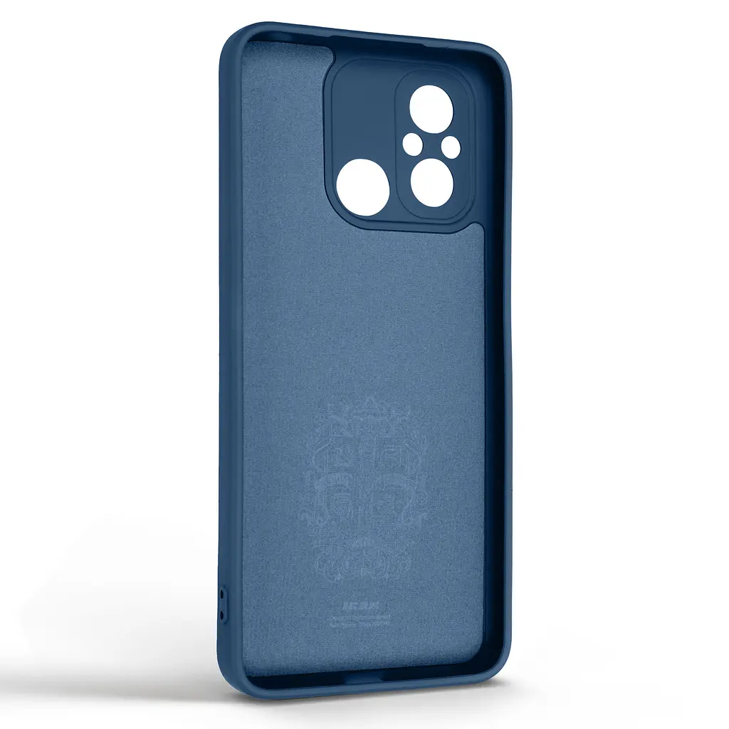 Силиконовый чехол для Xiaomi Redmi 12C, Icon Ring, синий, панель-накладка, с кольцом-подставкой на 360°, противоударный, возможность использования магнитных держателей, ArmorStandart (ARM68793) - фото 2
