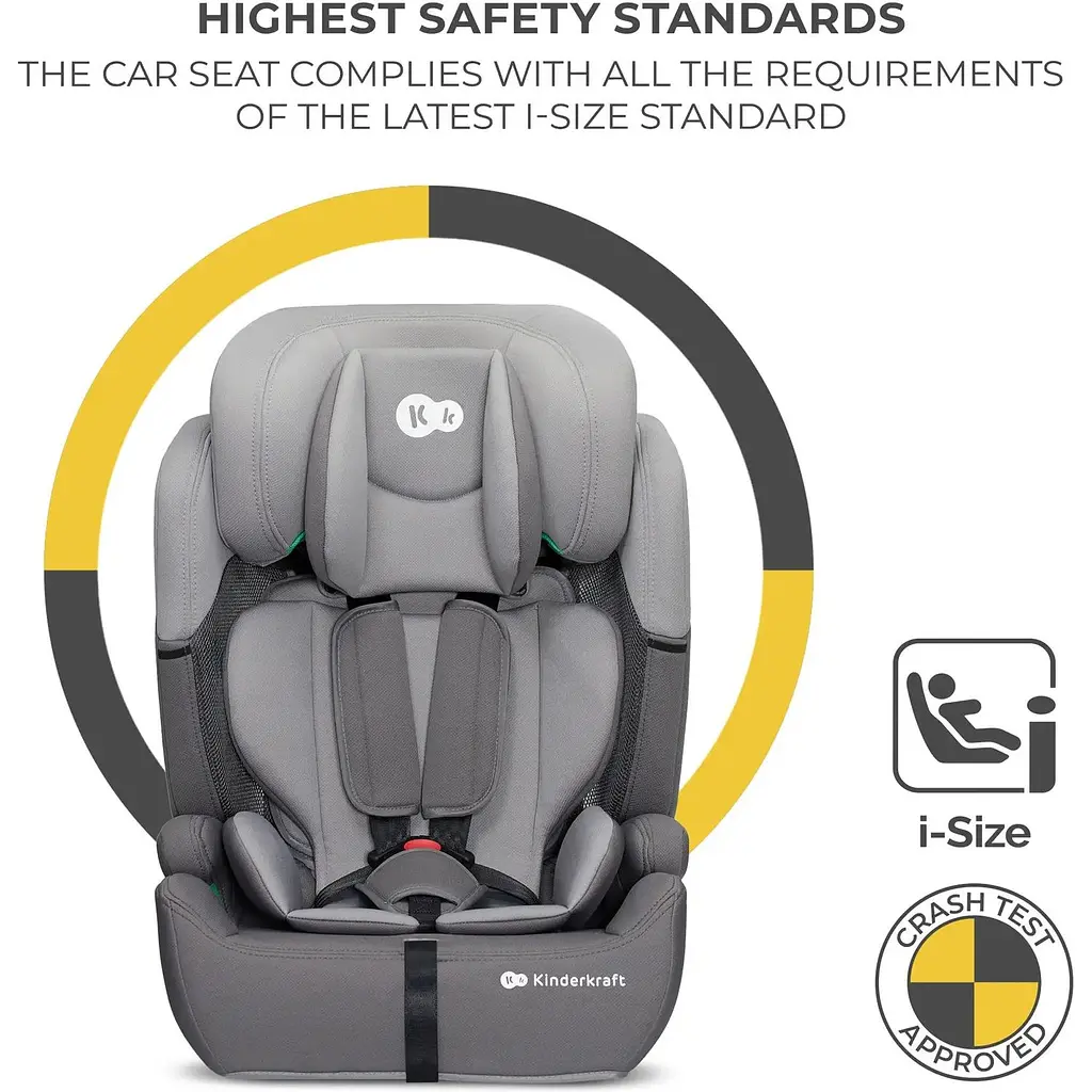 Автокрісло Kinderkraft Comfort Up i-Size Grey KCCOUP02GRY0000 (00-00305217) - фото 8