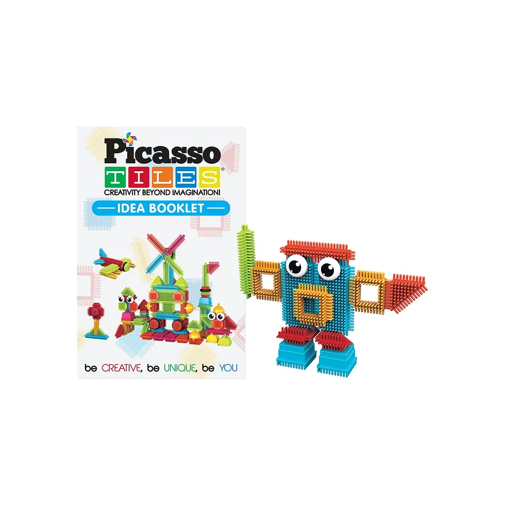Конструктор Picasso Tiles Hedgehog Building Blocks Set 112 деталей (817338022631) - фото 4