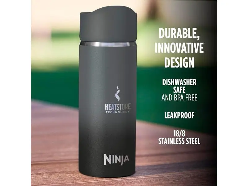 Термопляшка Ninja Sip Perfect Travel Mug 400 мл (DW1603EUUKBK) - фото 3