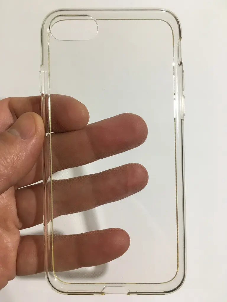Чохол прозорий силіконовий Spigen Liquid Crystal для iPhone 7/8/SE 2/3 2020/2022 (4.7") ACS00882 - фото 7