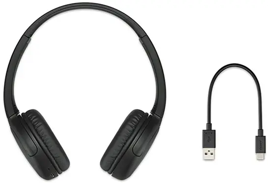 Навушники Sony WH-CH510 On-ear Wireless Mic Black (WHCH510B.CE7) - фото 6