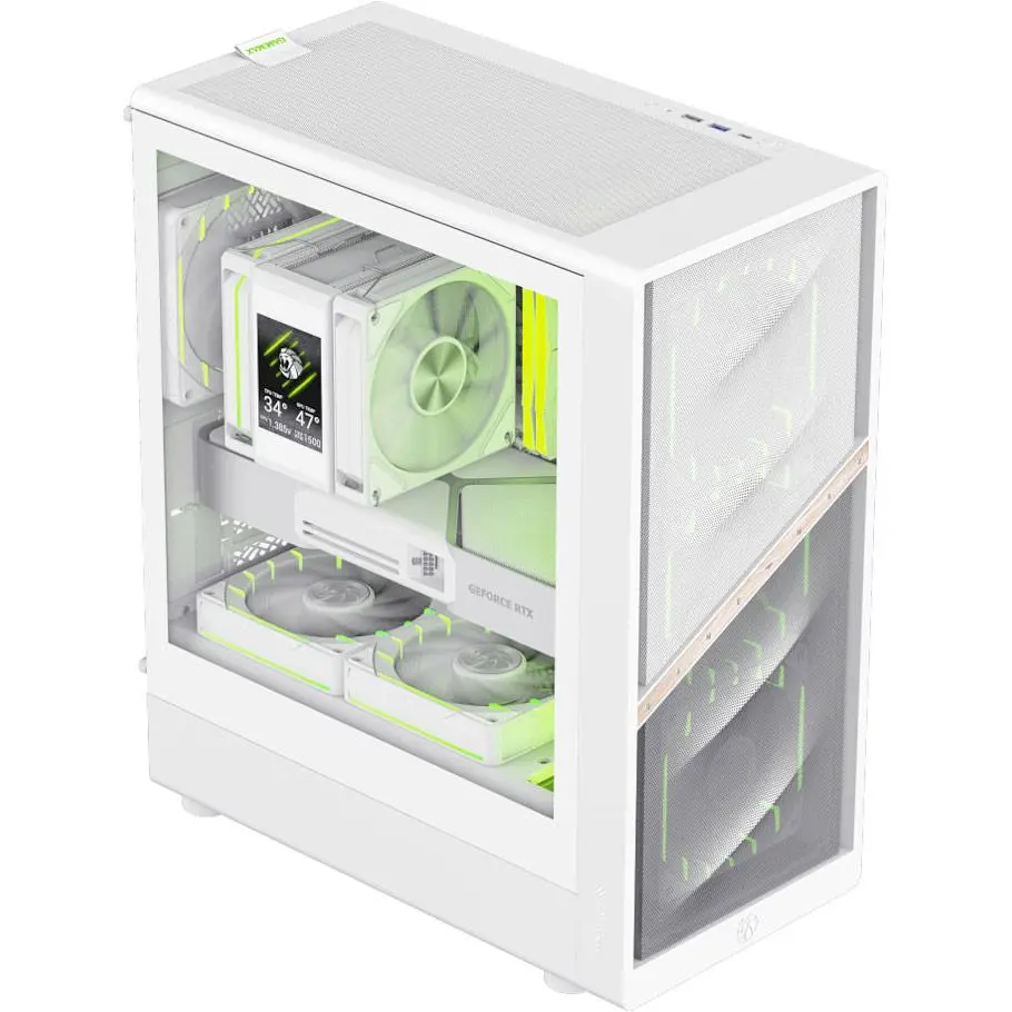 Корпус GameMax Aeris 330 MW White [177624] - фото 3