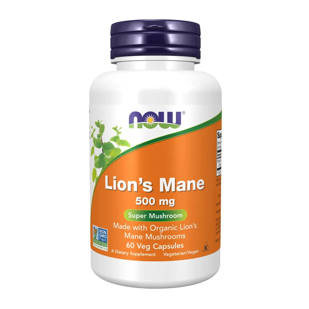 Натуральні добавки Lion's Mane 500mg - 60 vcaps