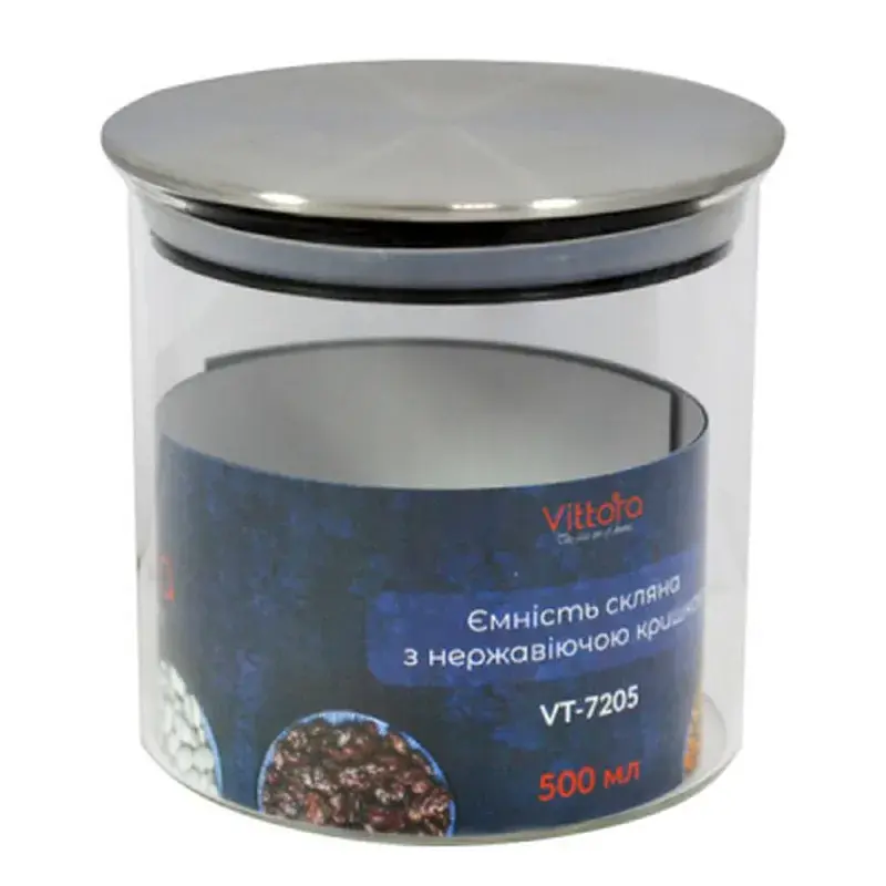 Ємність для сипучих продуктів Vittora VT-7205 500 мл (111179) - фото 2