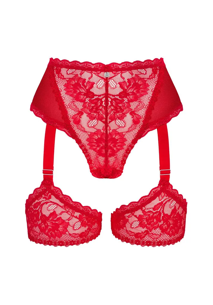 Трусики Obsessive Belovya M/L червоний - фото 7