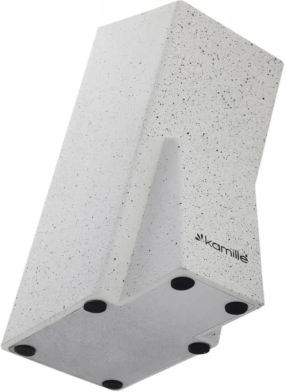 Підставка-колода для ножів Brash Stand з наповнювачем Kamille 10.5x10.5х26 см kuh0007469 - фото 6