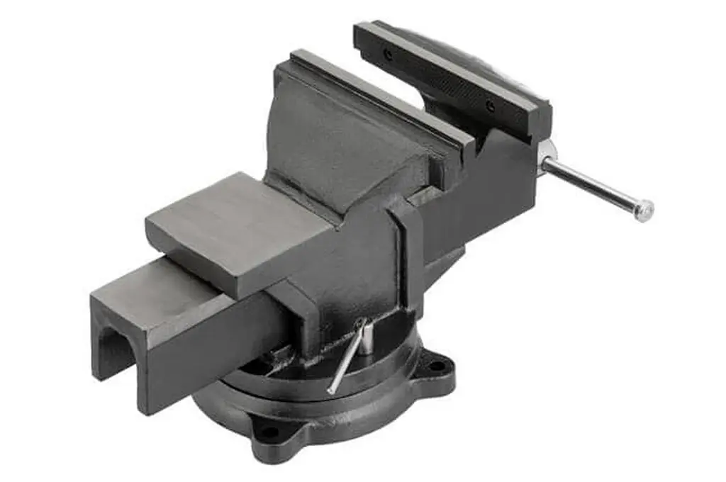Ручні тиски поворотні слюсарні Intertool HT-0084 200 мм x 26.35кг - фото 2