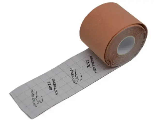 Кінезіологічний тейп PowerPlay 4315 Бежевий 5 cм x 5 м (PP_4315_Beige) - фото 2