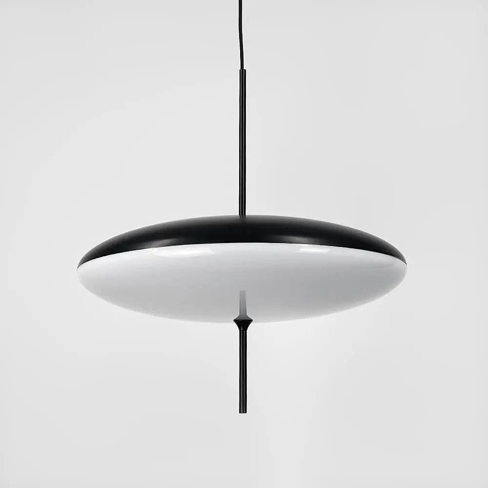 Современный подвесной светильник в элегантном черном цвете Ø 50 см | Line F | Арт. BM3-500 - фото 3
