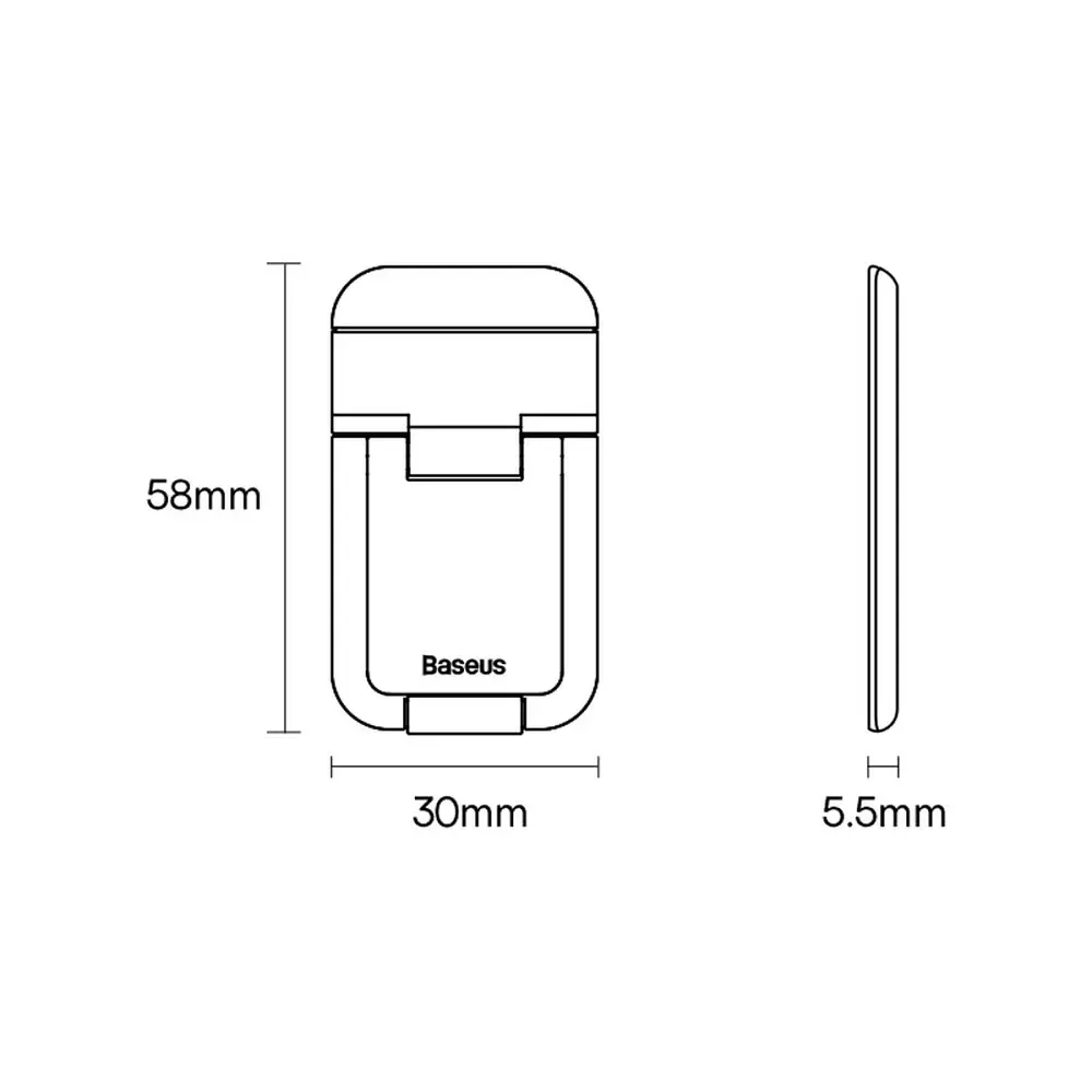 Підставка для ноутбука Baseus Slim Laptop Kickstand (BS-HN001) Grey - фото 9