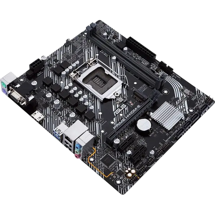 Материнська плата Asus H410M-E Prime LGA 1200 (PRIME H410M-E) Б/В - фото 2