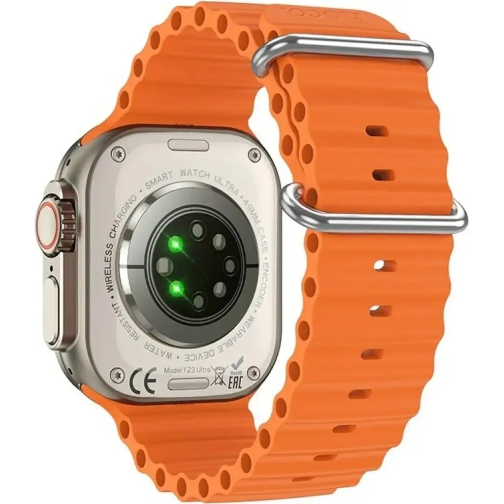 Смарт-годинник Hoco Y23 Ultra Call Version Titanium Gold [169054] - фото 3