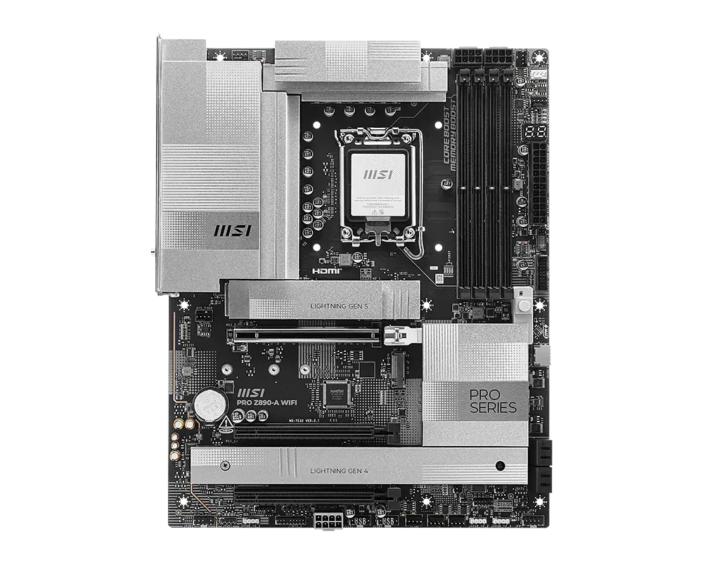 Материнська плата MSI Z890-A Pro Wi-Fi LGA 1851 (PRO Z890-A WIFI) Б/В