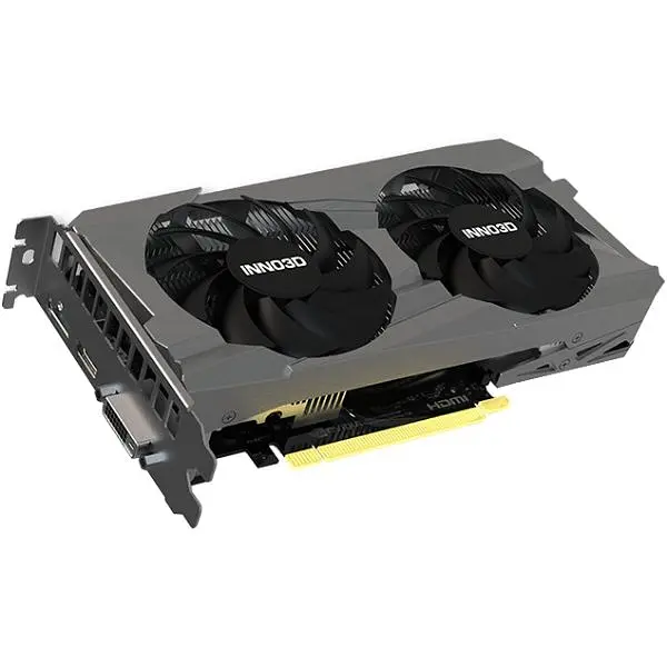 Видеокарта Inno3D GeForce RTX3050 Twin X2 V2 6GB GDDR6 96bit PCI-E 4.0 (N30502-06D6-1880VA60) - фото 3