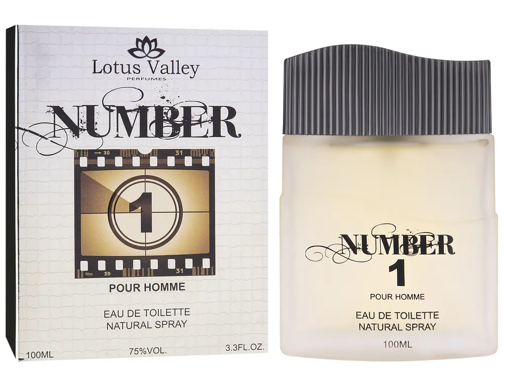 Туалетна вода для чоловіків Lotus Valley Number 1 100мл (MM32003) - фото 2