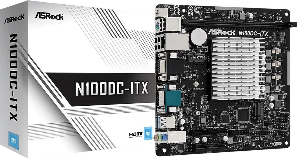 Материнська плата AsRock N100DC-ITX (N100DC-ITX)