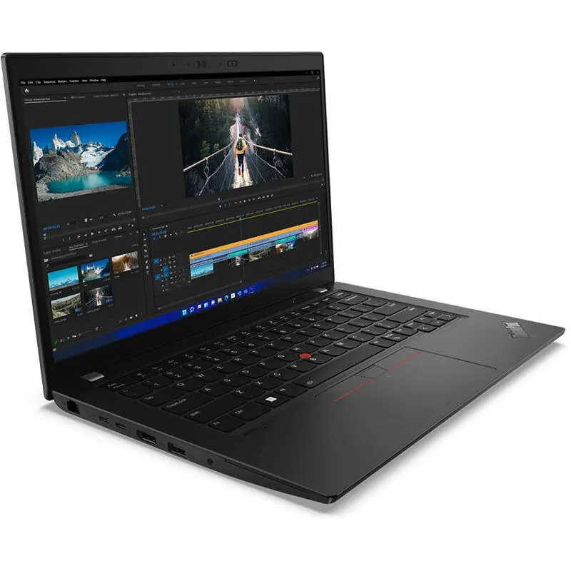 Ноутбук Lenovo ThinkPad L14 Gen 3, 14" FHD, процесором Intel Core i5-1235U, 8GB RAM, 512GB SSD, Intel Iris Xe графікою, Windows 11 Pro, Thunder чорний - фото 4
