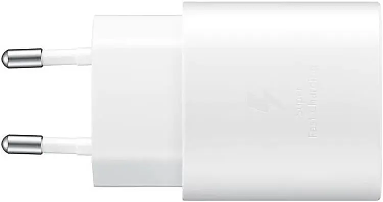 Зарядний пристрій Samsung 25W PD Adapter USB-C with cable Type-C to Type-C White - фото 3