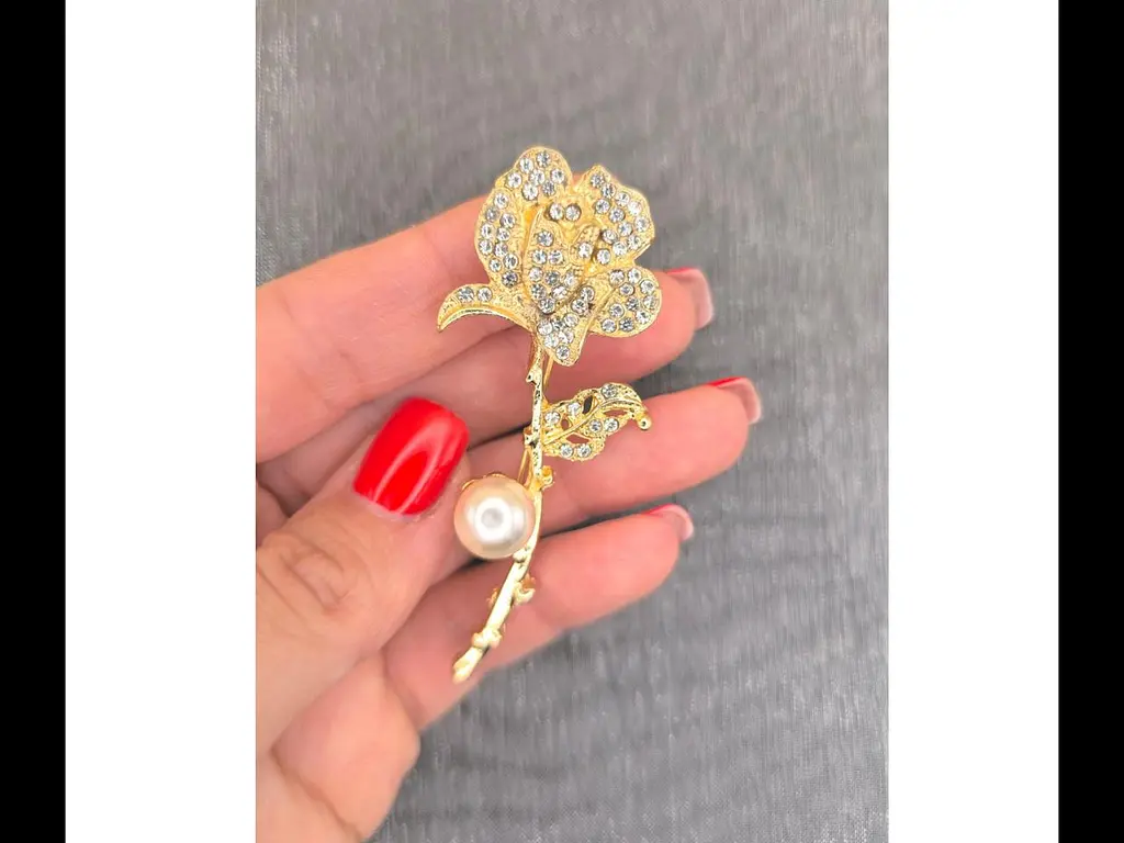 Брошь Роза (494693302) - фото 2