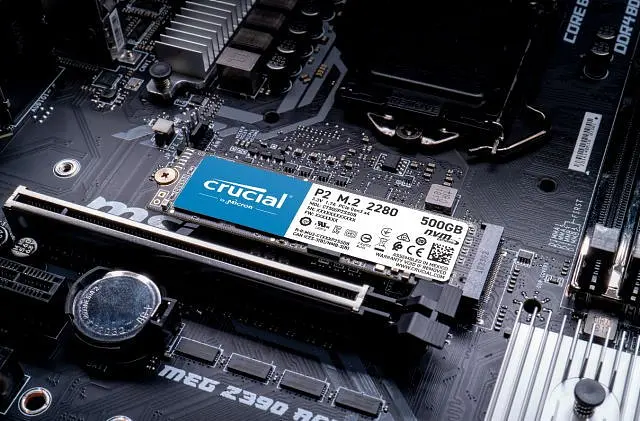 Накопичувач SSD внутрішній Crucial P2 1TB (CT1000P2SSD8) - фото 5