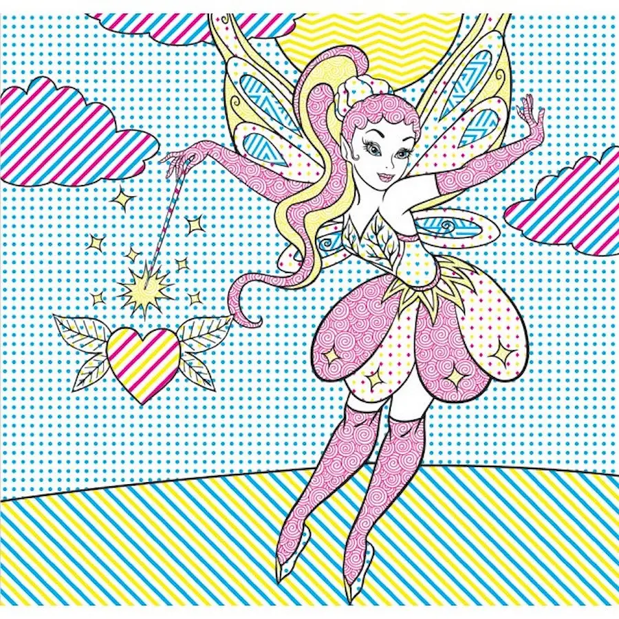 Водні розмальовки Чарівна розмальовка У країні фей 757180, 4 малюнки - фото 2