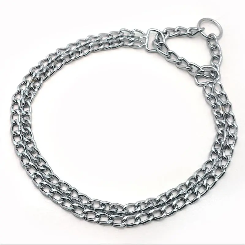 Нашийник зашморг для собак Zoo-hunt економ ланцюг метал УЛЧ2 2,5 мм 60 см - фото 2