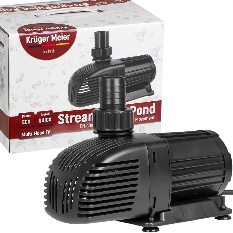 Енергоефективний насос для ставка Kruger Meier StreamPulse Pond 8000 л/год із захистом - фото 7
