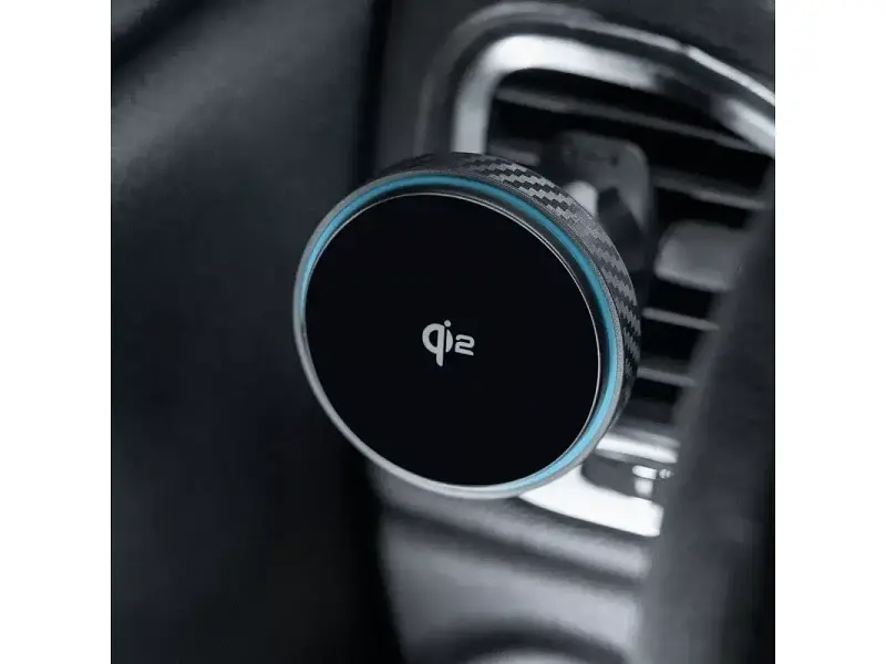 Автомобільний тримач для смартфона Proove Graphite Circle Qi2 15W Black (WHGC15010001) - фото 3