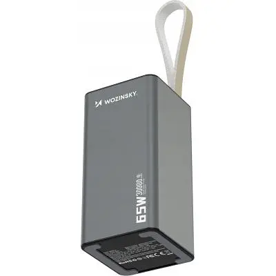 Батарея універсальна Wozinsky 30000mAh K65+ 65W 30000mAh 2*USB-C USB-A (5907769364457) - фото 3