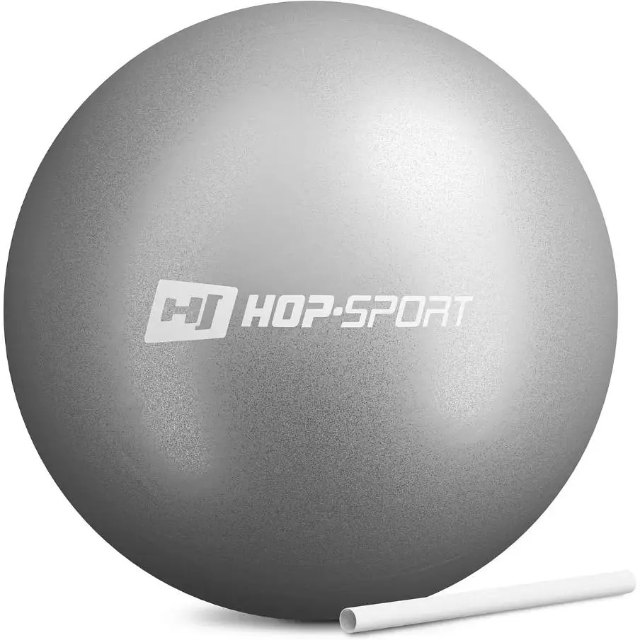 Фітбол Hop-Sport 25см сріблястий - фото 2