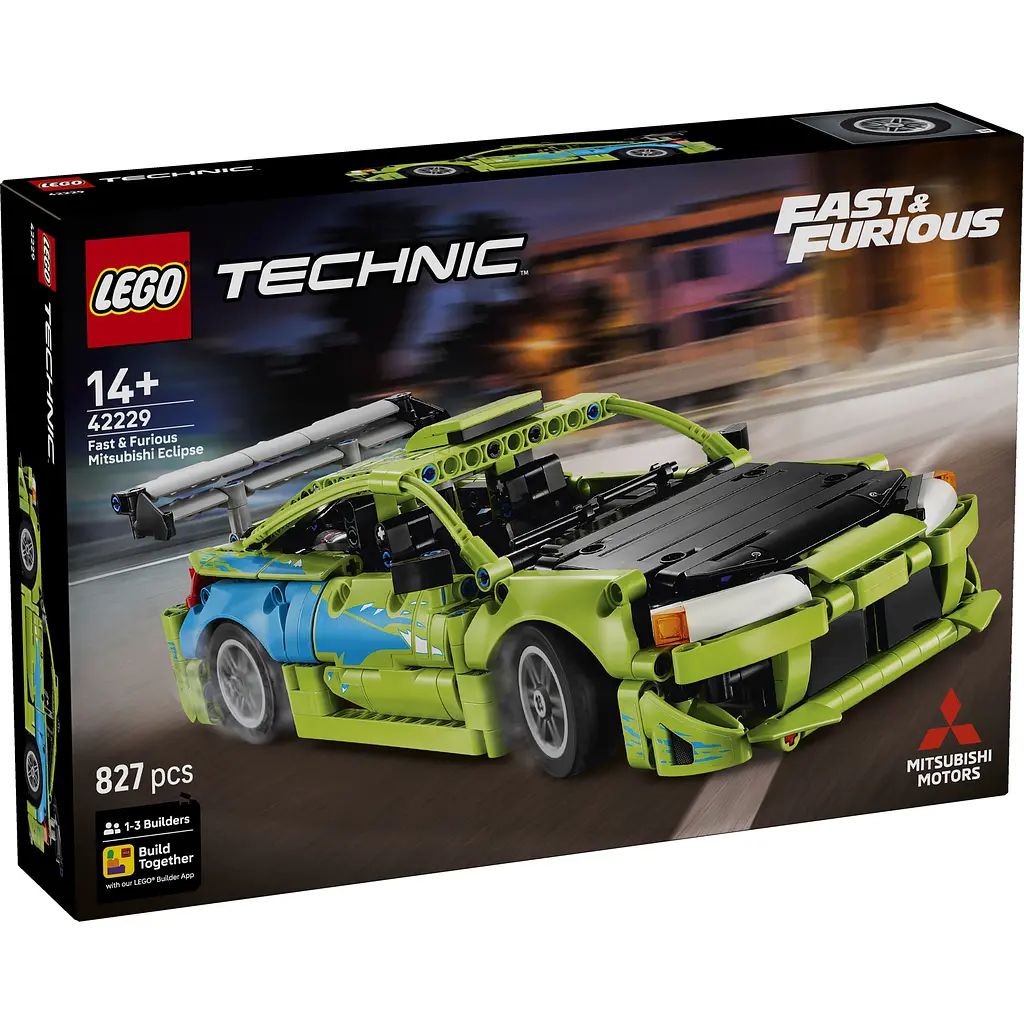 Конструктор LEGO Technic Форсаж Автомобіль Mitsubishi Eclipse (42229) - фото 3