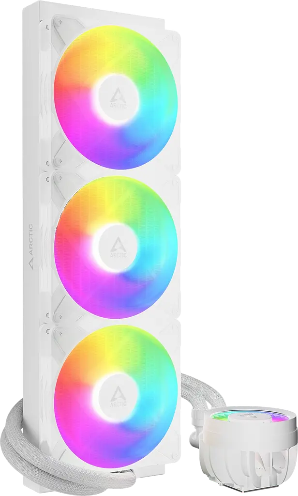 Водяне охолодження ARCTIC Liquid Freezer III Pro 420 ARGB White (ACFRE00189A) - фото 2